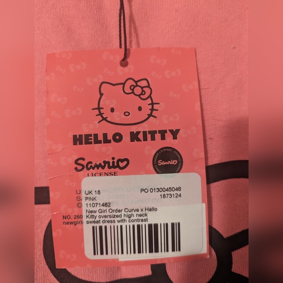 NWT ASOS Hello Kitty sweater dress - Picture 2 of 6